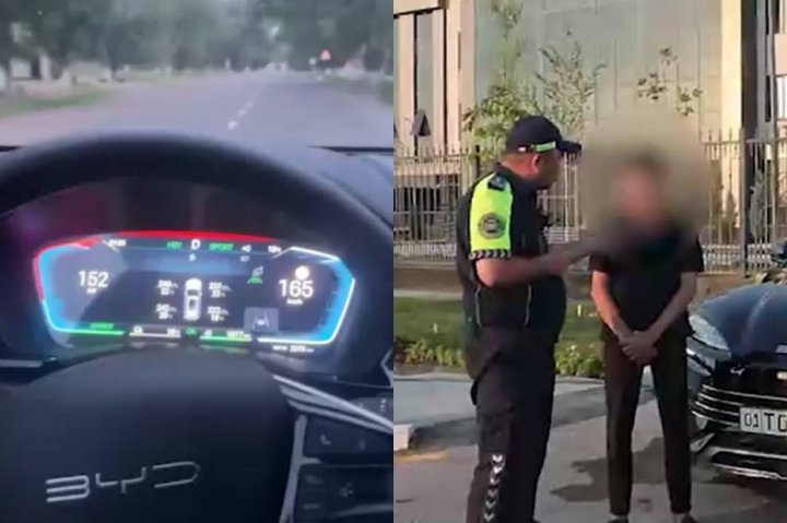 В Ташобласти 16-летний подросток разогнался до 154 км/ч, снимая себя на видео