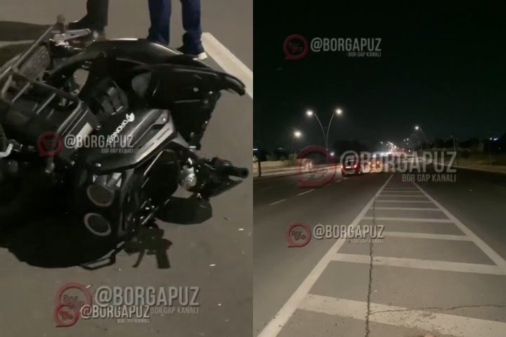 В Ташкенте произошло смертельное ДТП с участием скутера и мотоцикла — видео