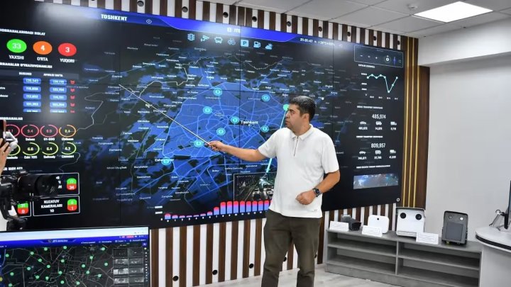 В Ташкенте начали бороться с пробками с помощью ИИ