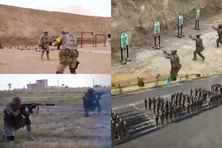 В Ташобласти открыли модернизированный полигон СГБ — видео