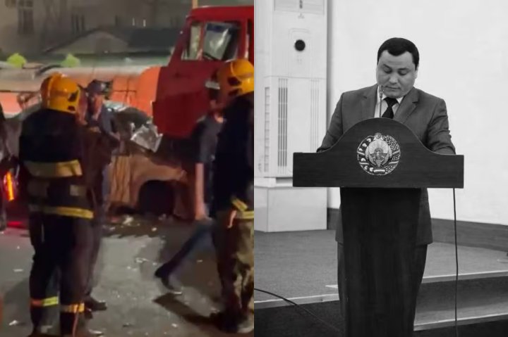 В Самарканде председатель районного суда погиб в ДТП — видео