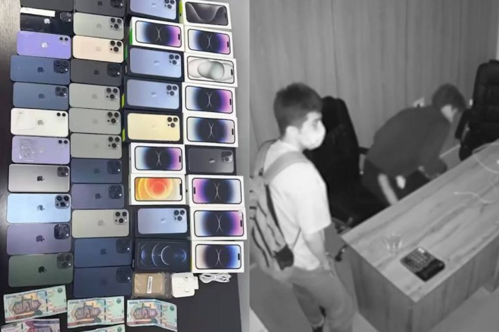 В Ташкенте несовершеннолетний мальчик и его несколько раз судимый друг украли свыше 40 iPhone — видео