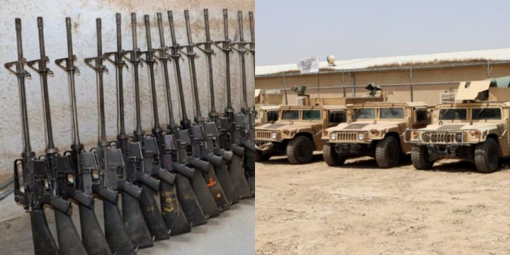 Талибы отремонтировали военную технику, оставленную Вашингтоном