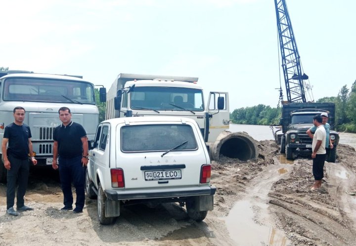 Огромный штраф заплатит водитель экскаватора из Намангана, который занимался уничтожением реки