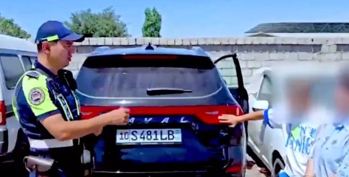 В Ташкентской области мать доверила управление автомобилем «Haval» своему ребёнку, у которого была сломана нога