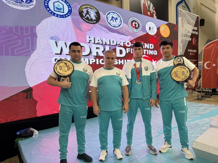 Узбекистан победил на чемпионате мира по рукопашному бою в Турции