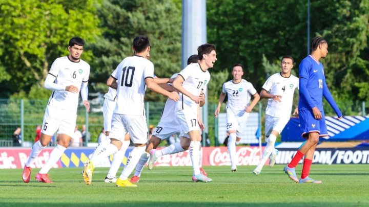 Сборная Узбекистана по футболу U-23 проиграла Франции