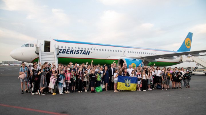 Украинские дети отдохнули в Узбекистане