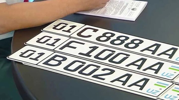 В Узбекистане продали очередной автомобильный номер за баснословные деньги