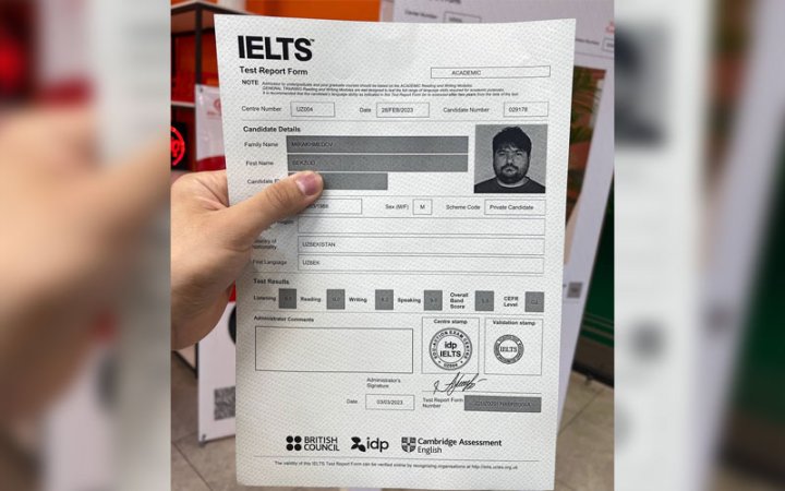 В Узбекистане прекращается прием экзамена IELTS на бумаге