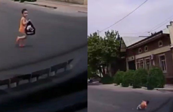 В Ташкенте двухлетний мальчик едва не погиб под колёсами автомобиля