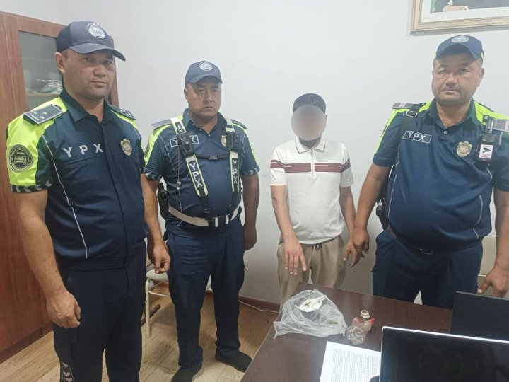 В Самарканде за рулём автомобиля «Matiz» выявлен наркоман