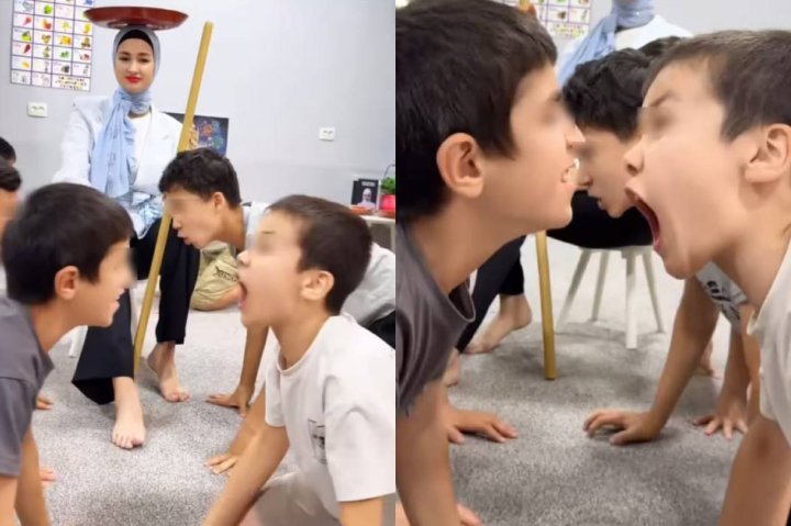 В Узбекистане женщина, лечившая заикание детей запугиванием и бранью, вновь возобновила деятельность — видео