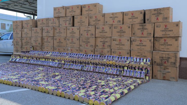 В Коканде из незаконного оборота изъяли крупную партию праздничной пиротехники, стоимостью более 1 млрд сумов