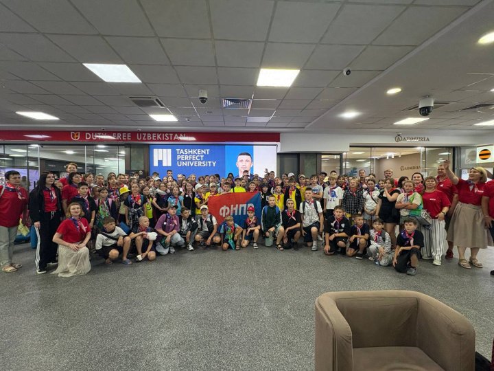В Ташкентскую область на отдых прибыла группа из 99 детей из России