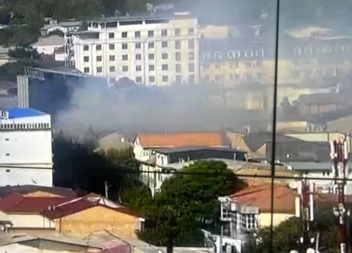 В Яккасарайском районе загорелся дом