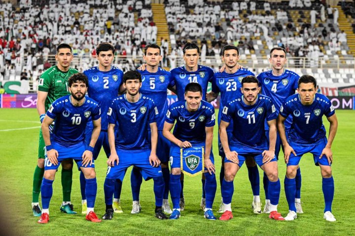 Сборная Узбекистана поднялась в рейтинге FIFA