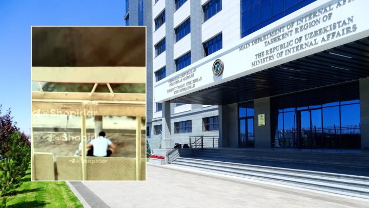 ГУВД Ташобласти сообщили, что видео с избиением женщины в Янгиюле оказалось семейным конфликтом