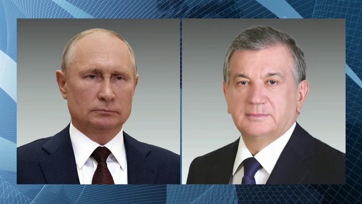 Президенты Узбекистана и России провели телефонный разговор