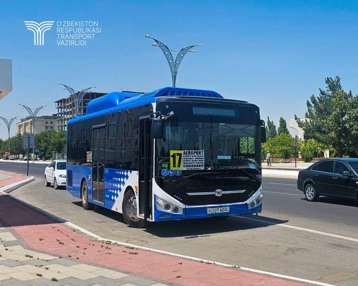 В Бухаре автобусы по брутто-контракту соединили некрополь Чор-Бакр с аэропортом