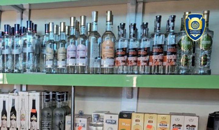 В Андижане пресекли торговлю контрафактным алкоголем