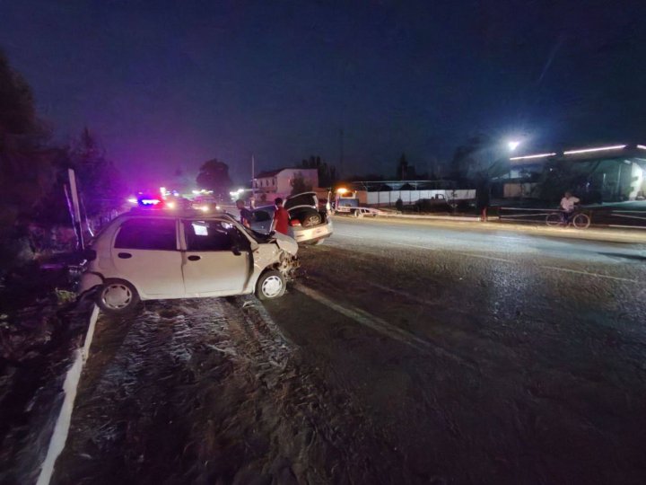 В Андижанской области столкнулись «Matiz» и «Malibu»