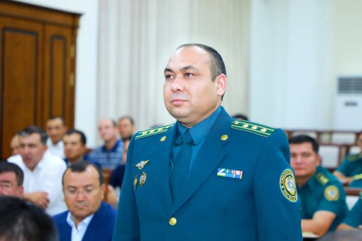 В Ташкентской области произошло кадровое изменение в системе внутренних дел