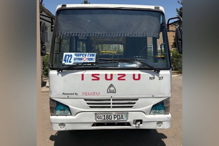 В Ташкенте автобус маршрута №472 «подшаманили» после жалоб
