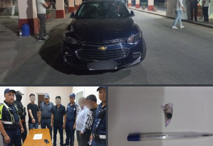 В Ургуте у водителя автомобиля «Malibu-2» выявили гашиш