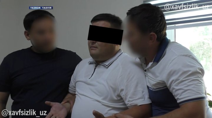 В Ахангаране задержан ранее судимый сотрудник Пенсионного фонда, при получении 1 500 долларов США