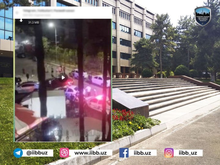 В Ташкенте молодые люди не смогли получить алкоголь бесплатно и устроили разборки