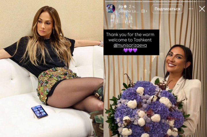 Узбекская певица Муниса Ризаева предложила коллаборацию Дженнифер Лопес и стала объектом насмешек в соцсетях