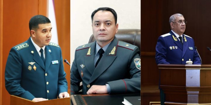 Президент Узбекистана наградил руководителей силовых структур