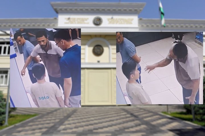 В Андижане «шутник» оскорбил маленького мальчика и ударил его