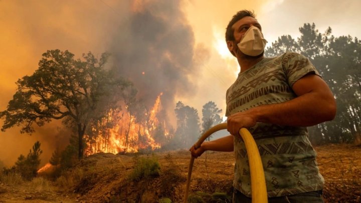 В Португалии и Испании объявлен красный уровень опасности из-за жары