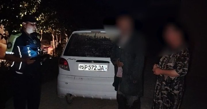 В Сурхандарье сотрудники ДПС пожалели пьяного 79-летнего старика