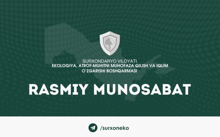 В Сурхандарье мужчина уничтожил растительность на участке земли, рядом с водохранилищем