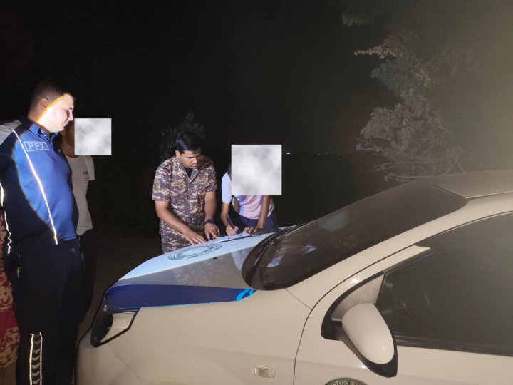 В Ташкентской области оштрафовали гражданина, который сбрасывал строительный мусор в неположенном месте