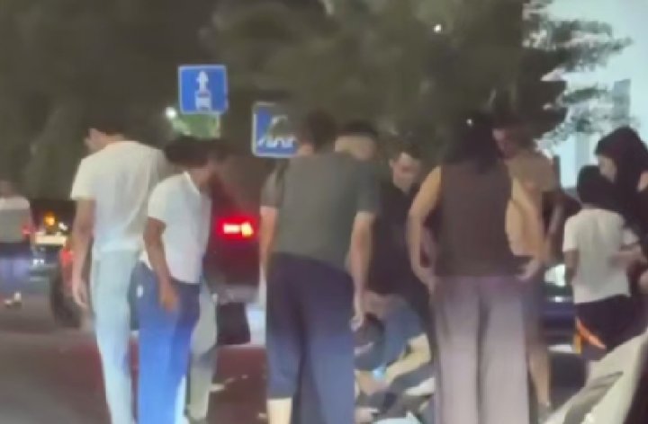 В Ташкенте водитель автомобиля «BMW» сбил пешехода