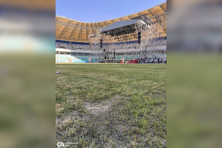 Как выглядит газон «Бунёдкора» после концерта Дженнифер Лопес