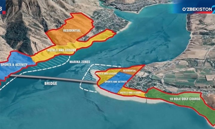 На Чарваке Agalarov Development начинает строительство курорта за $5 млрд