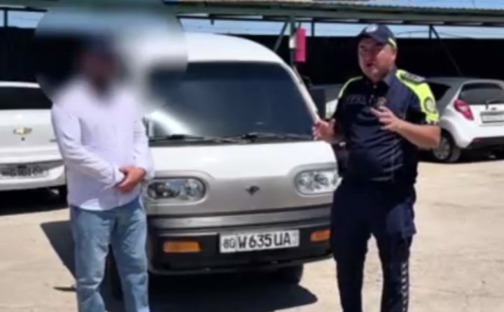 Нарушитель ПДД из Бухары получил 4 штрафных балла