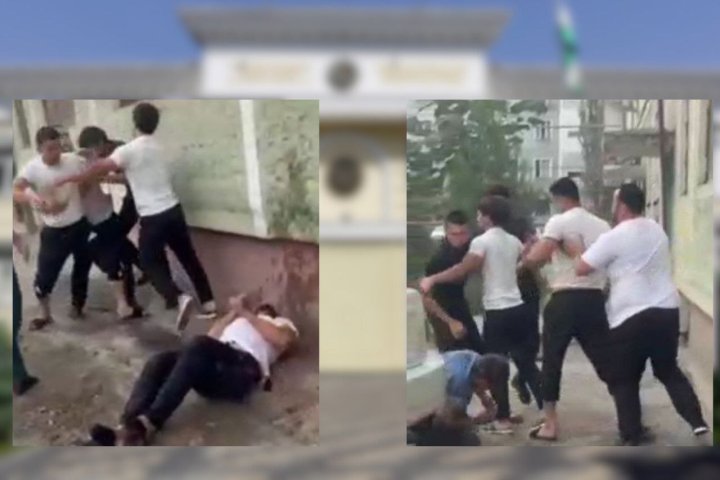 За жестокое групповое избиение в Асакинском районе трое мужчин получили ограничение свободы