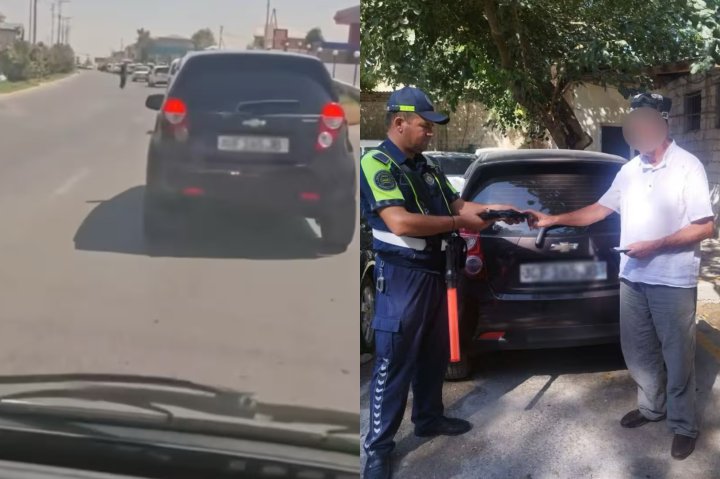 Водитель Spark намеренно не пропускал скорую помощь в Самарканде — видео