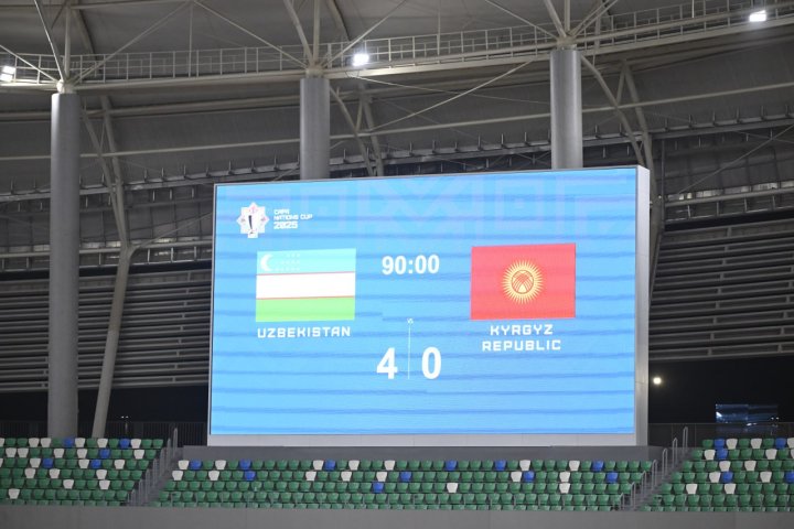Сборная Узбекистана уничтожила сборную Кыргызстана — 4:0