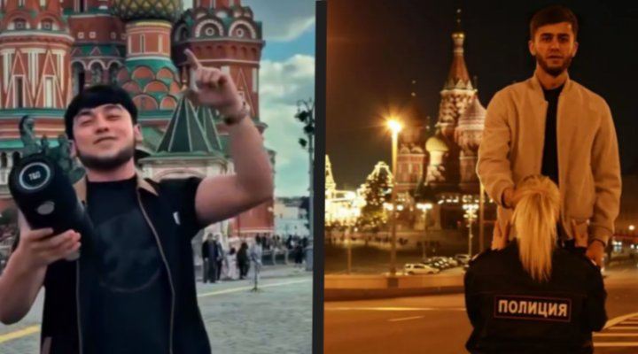 В Москве за перформанс у собора задержан гражданин Узбекистана