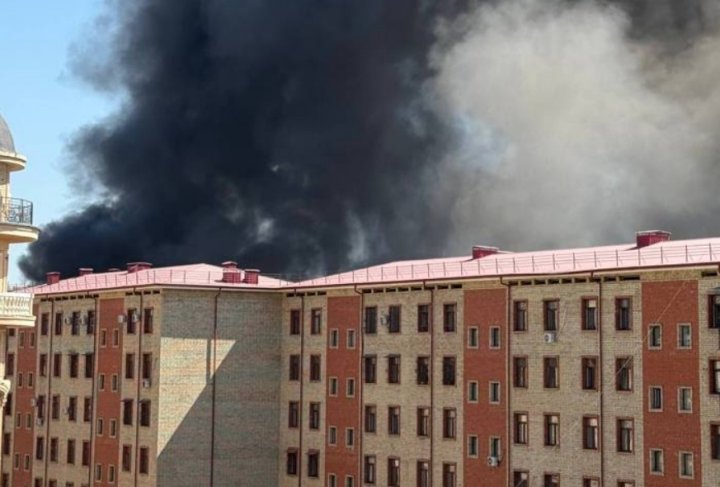 Пожарные около 30 минут боролись с огнём в Яккасарайском районе