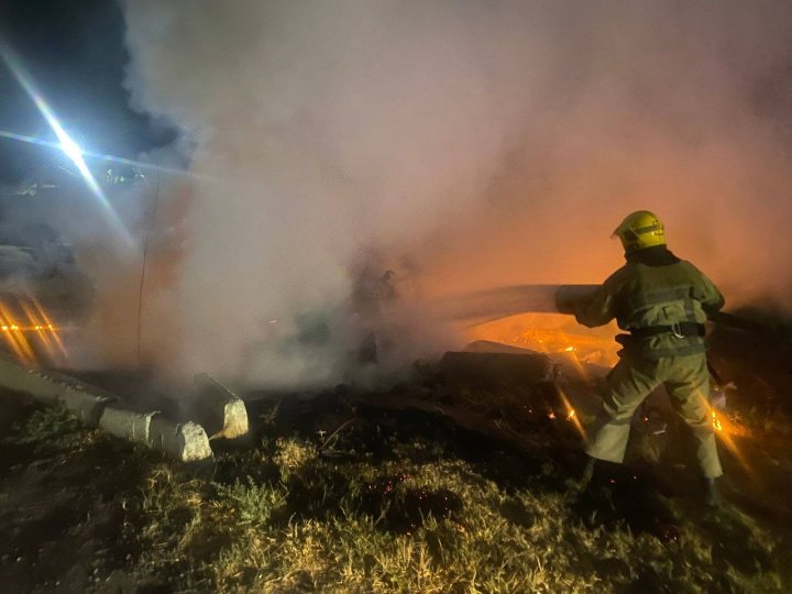 Ночью в Учтепинском районе сгорел автомобиль «Nexia-3»