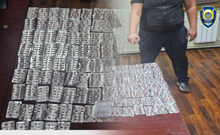 Пресечена перевозка сильнодействующих препаратов на территории Ахангарана