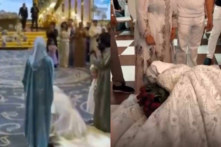 В Узбекистане «келин-салом» теперь совершается вставая на колени и целуя ноги матери мужа — видео